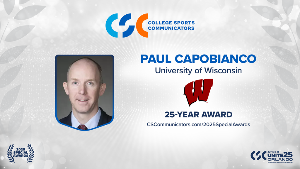 2025 Special Awards Salute: Paul Capobianco - 25-Year Award
